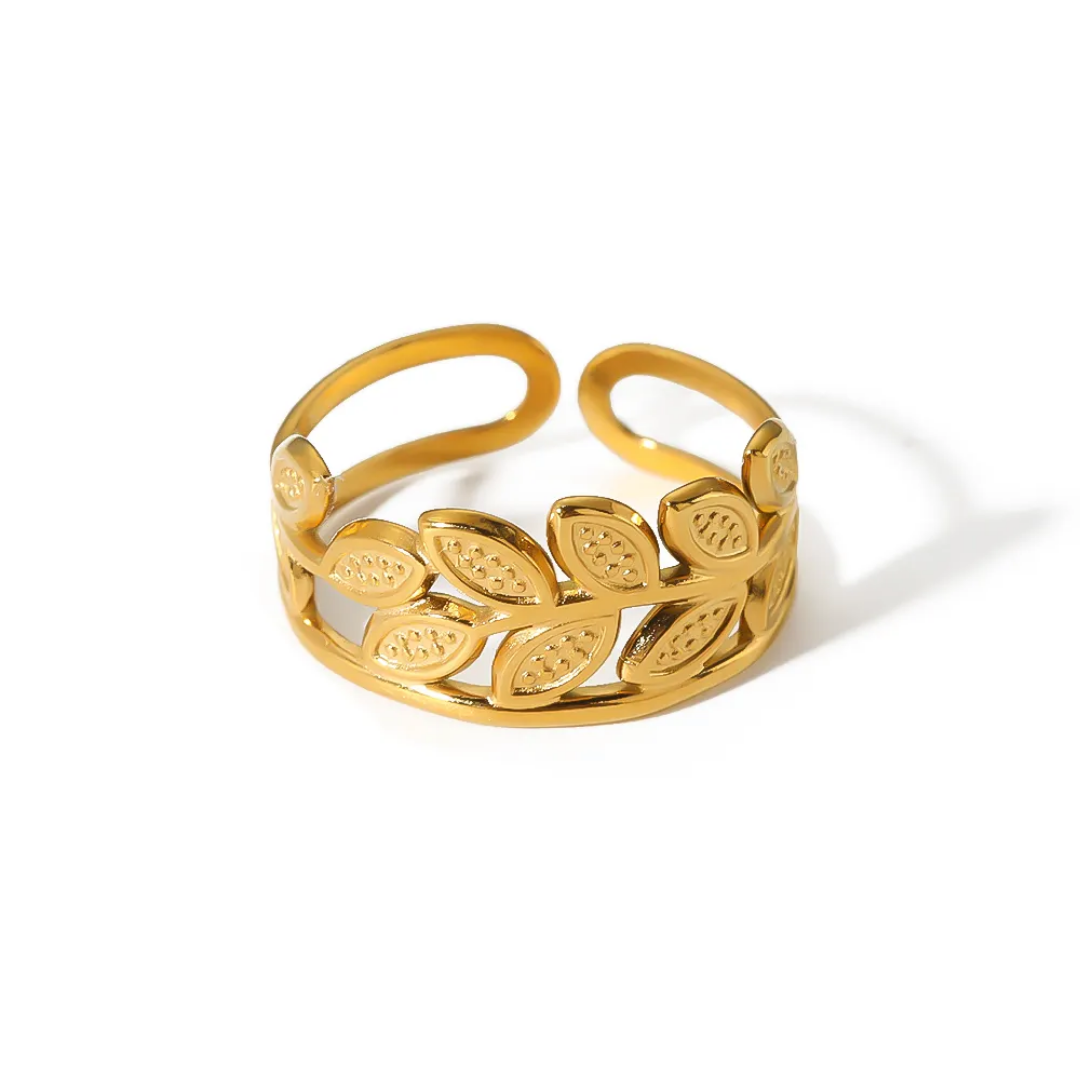 Whispering Leaves Ring