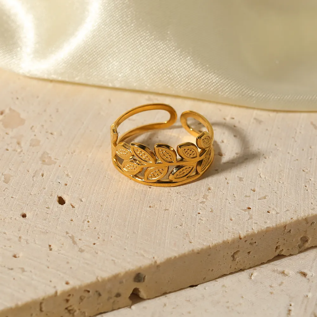 Whispering Leaves Ring