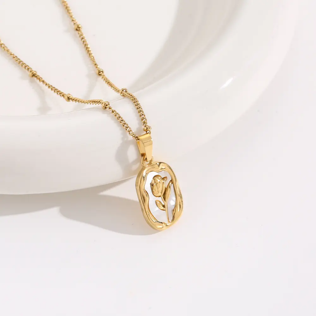 Treasured Rose Necklace
