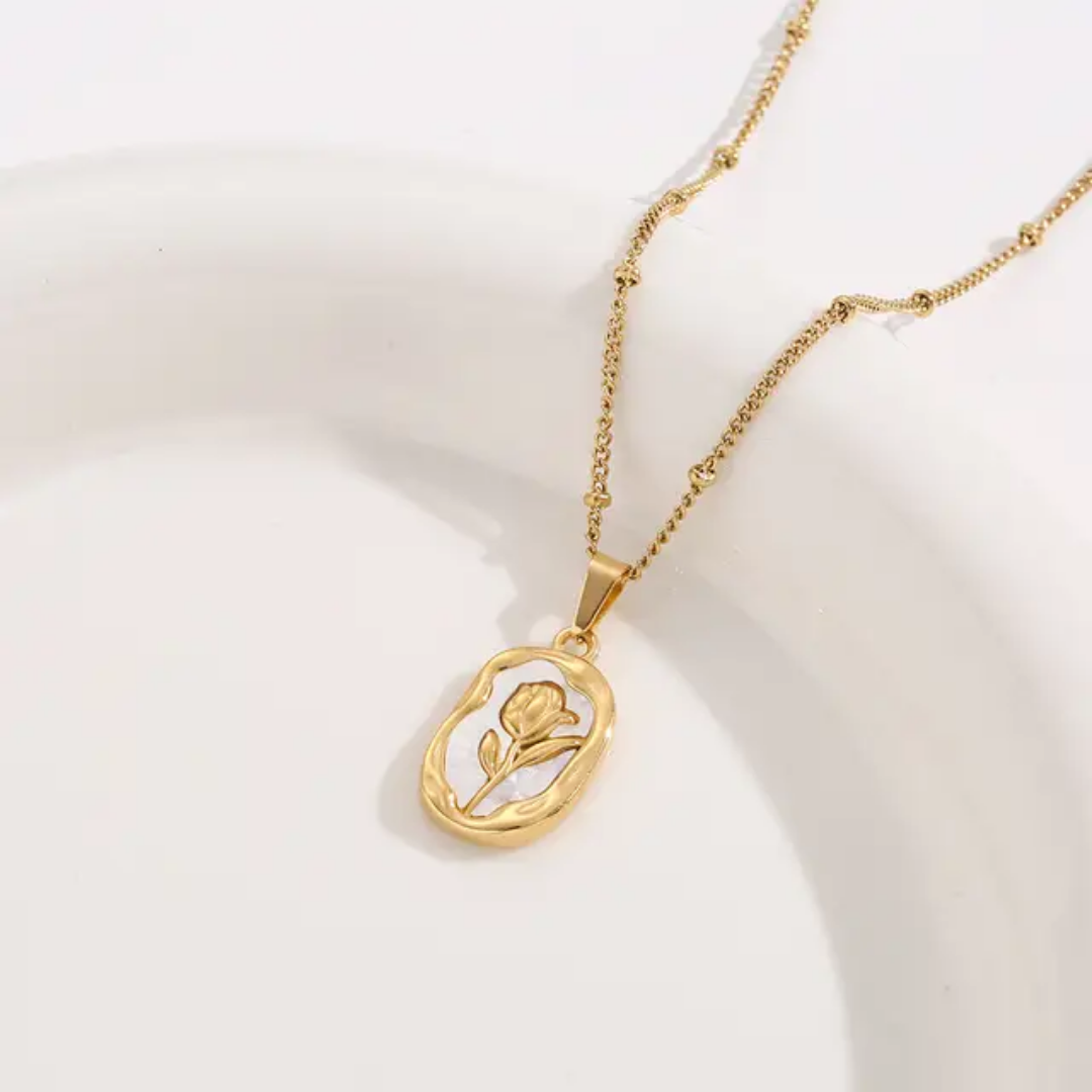 Treasured Rose Necklace