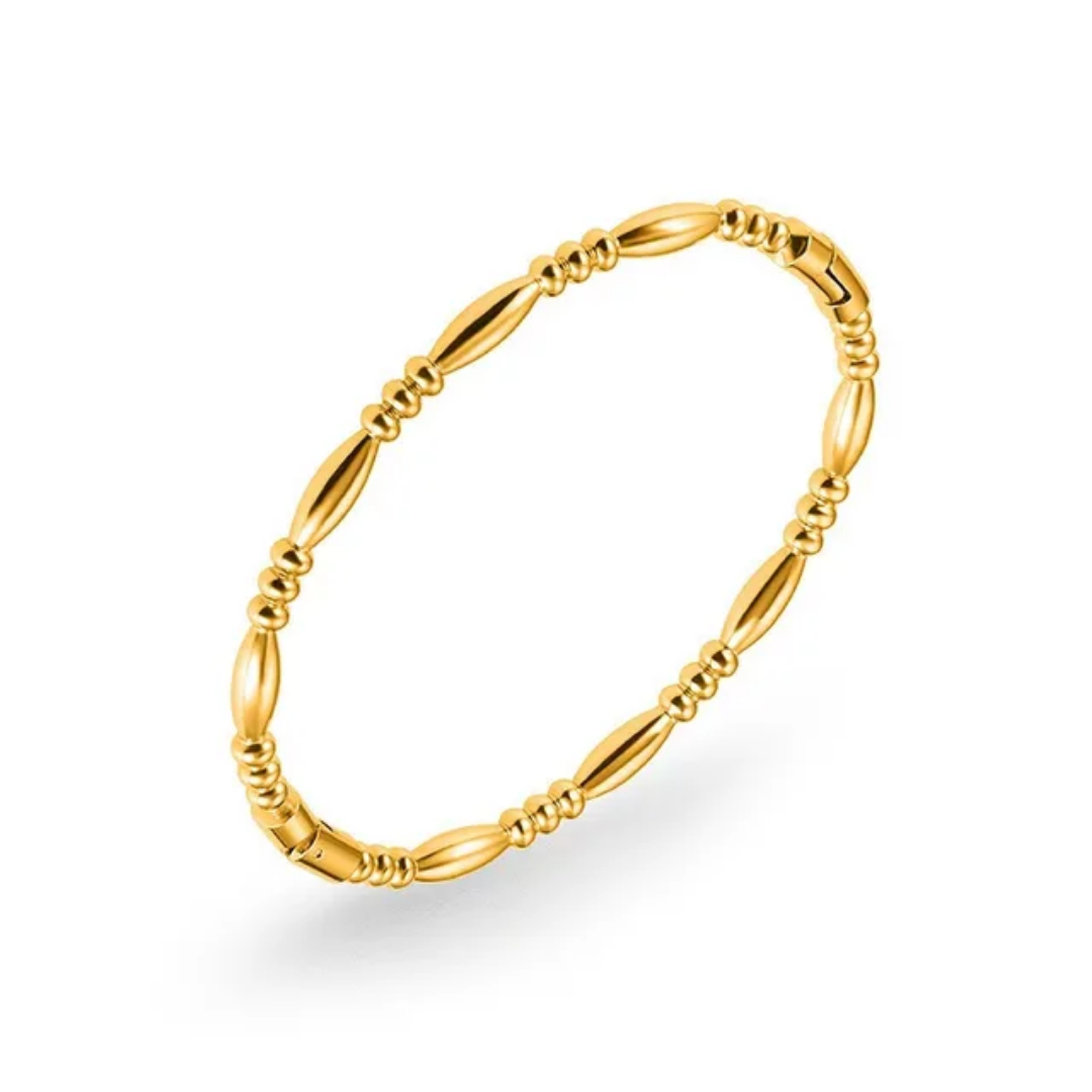 Nysa Golden Bangle