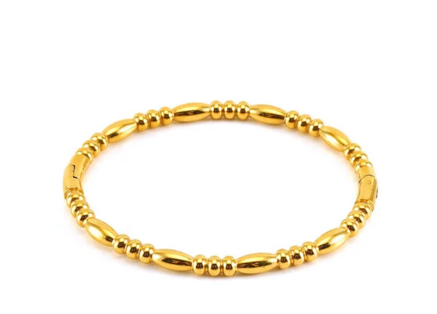 Nysa Golden Bangle