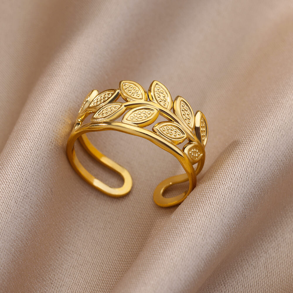 Whispering Leaves Ring