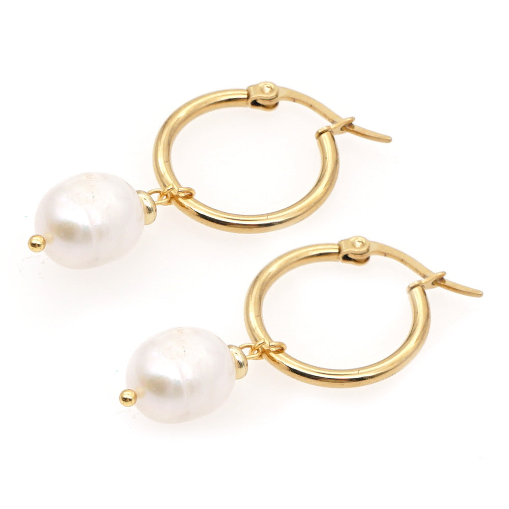 Jasmine Pearl Drop Earrings