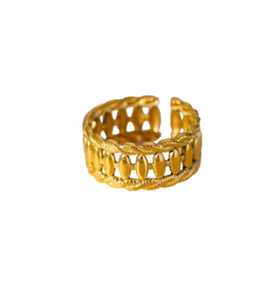 Braided Elegance Ring