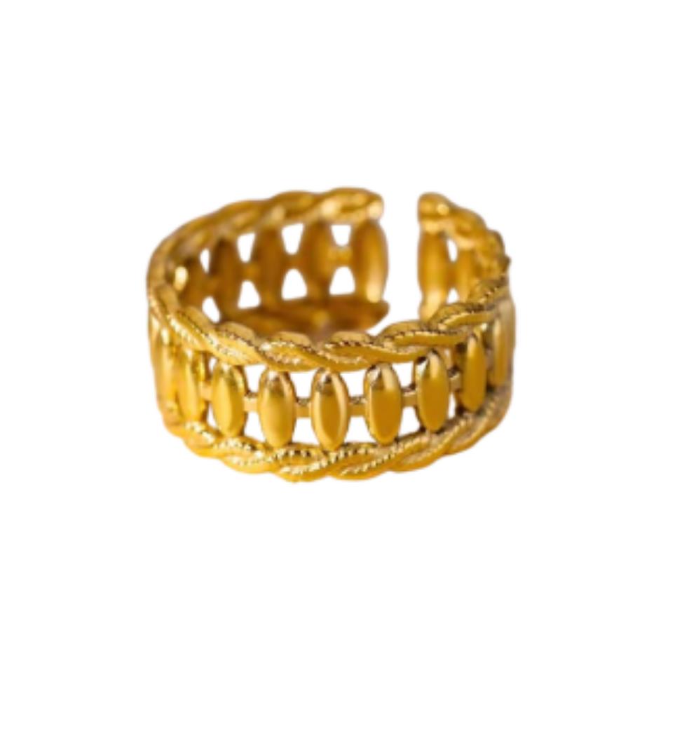 Braided Elegance Ring