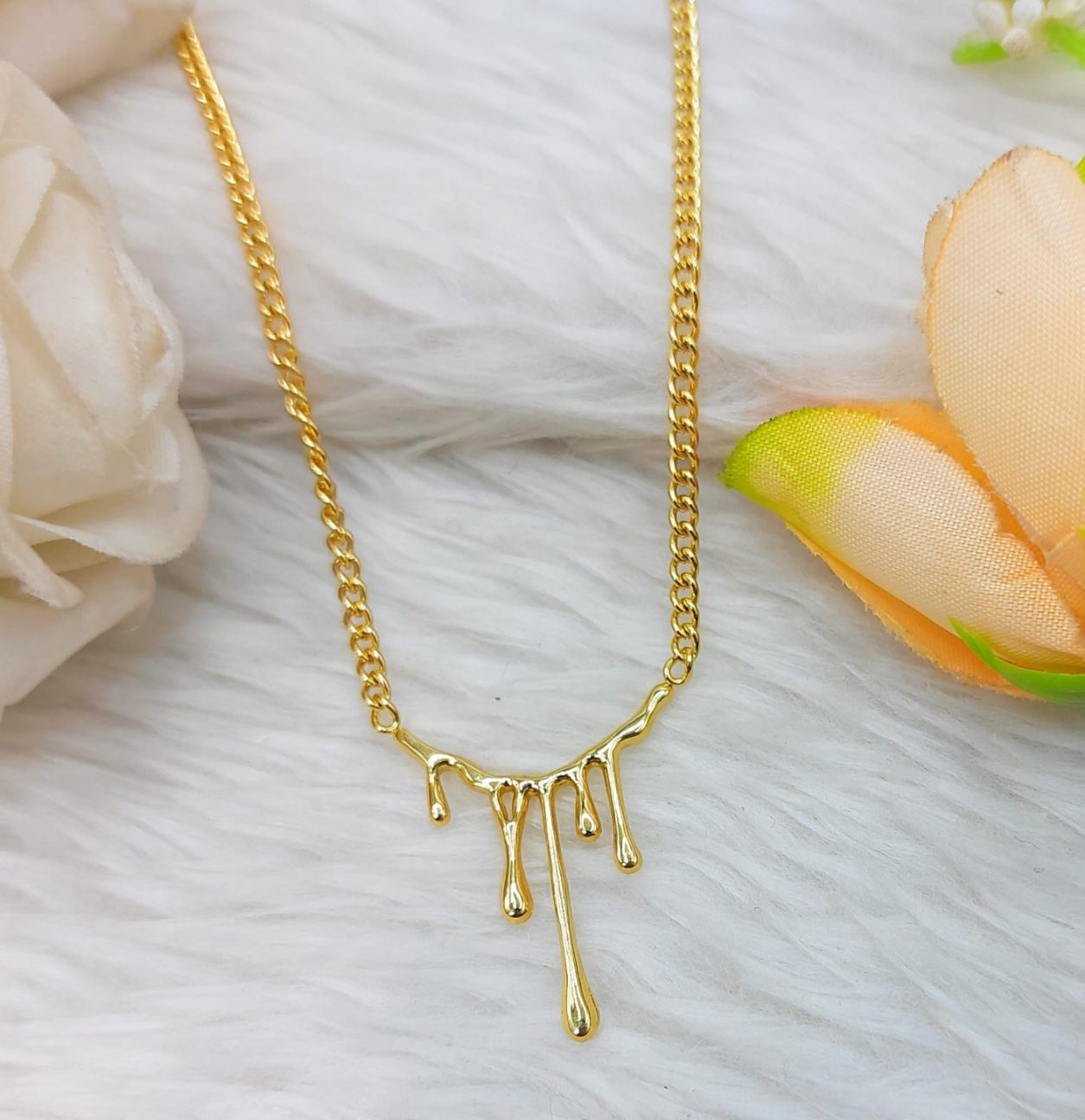 Golden Drip Necklace