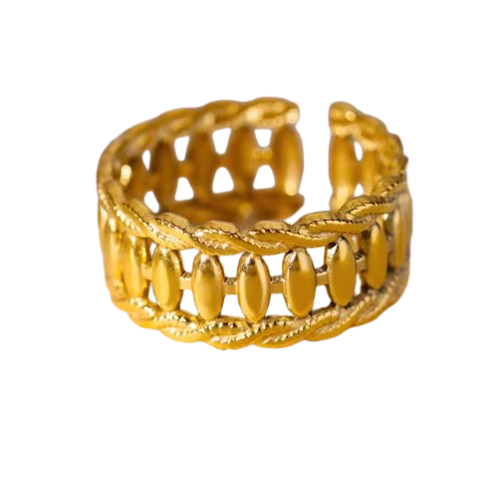 Braided Elegance Ring