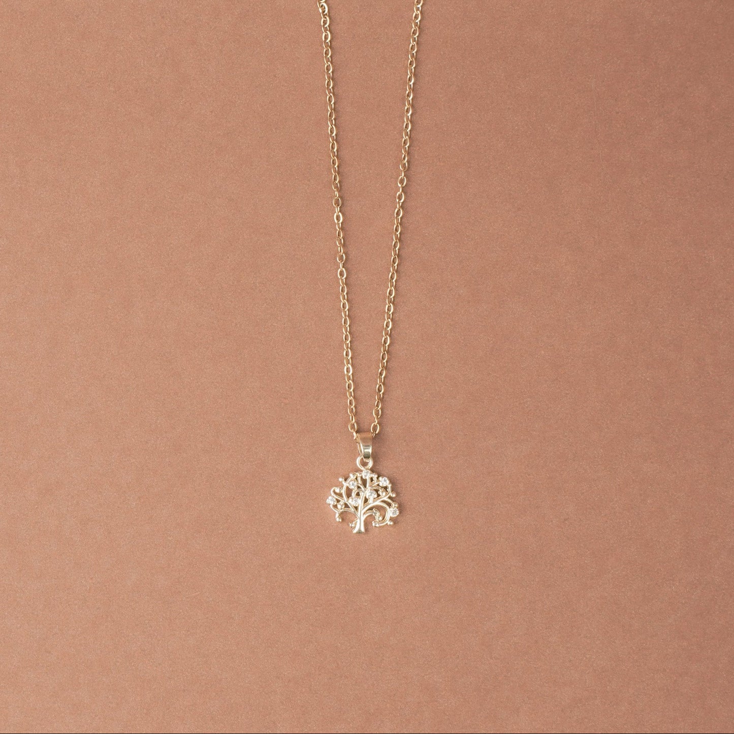 Golden Tree of Life Necklace