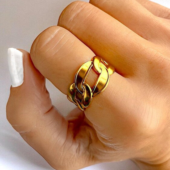 Cuban Link Ring