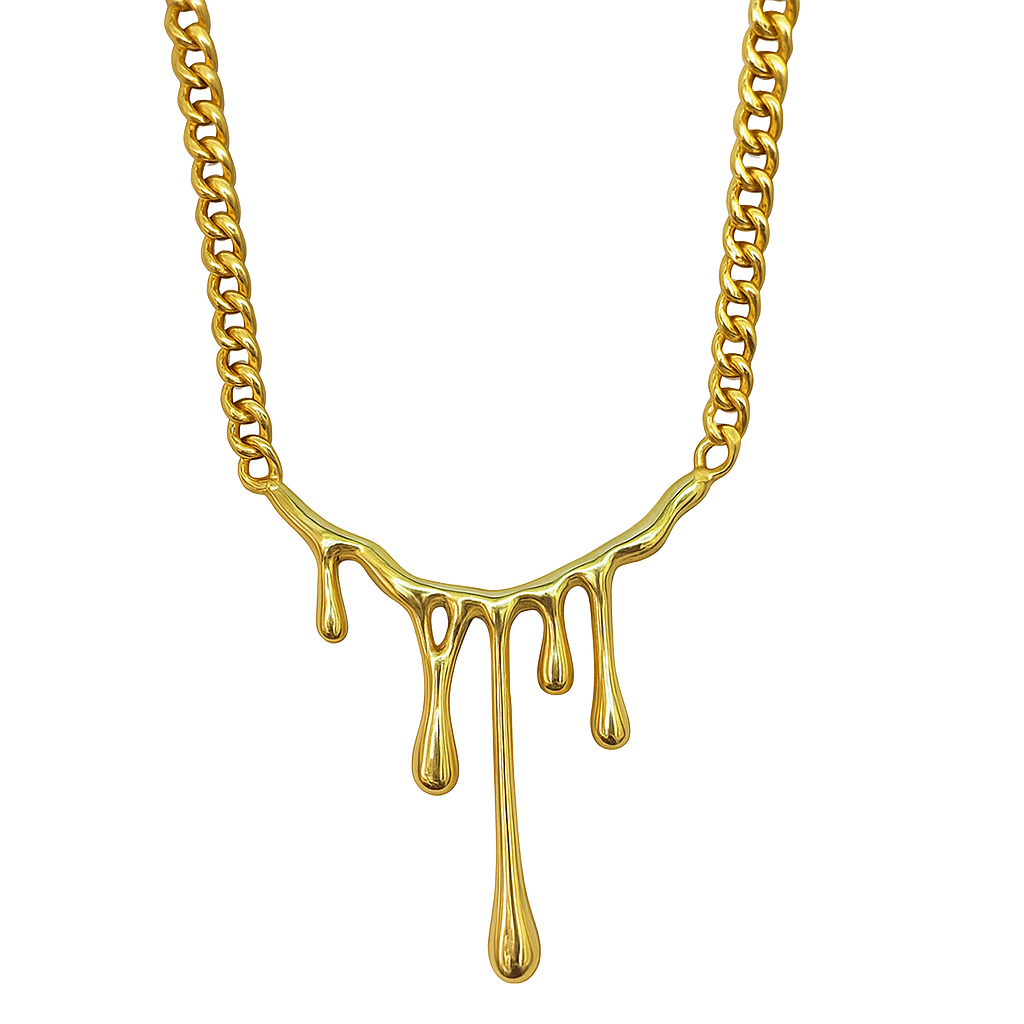 Golden Drip Necklace