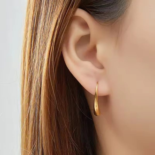 Contour Bar Earrings