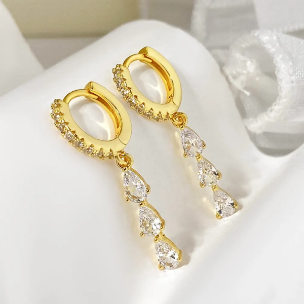 Trinity Pave Drops