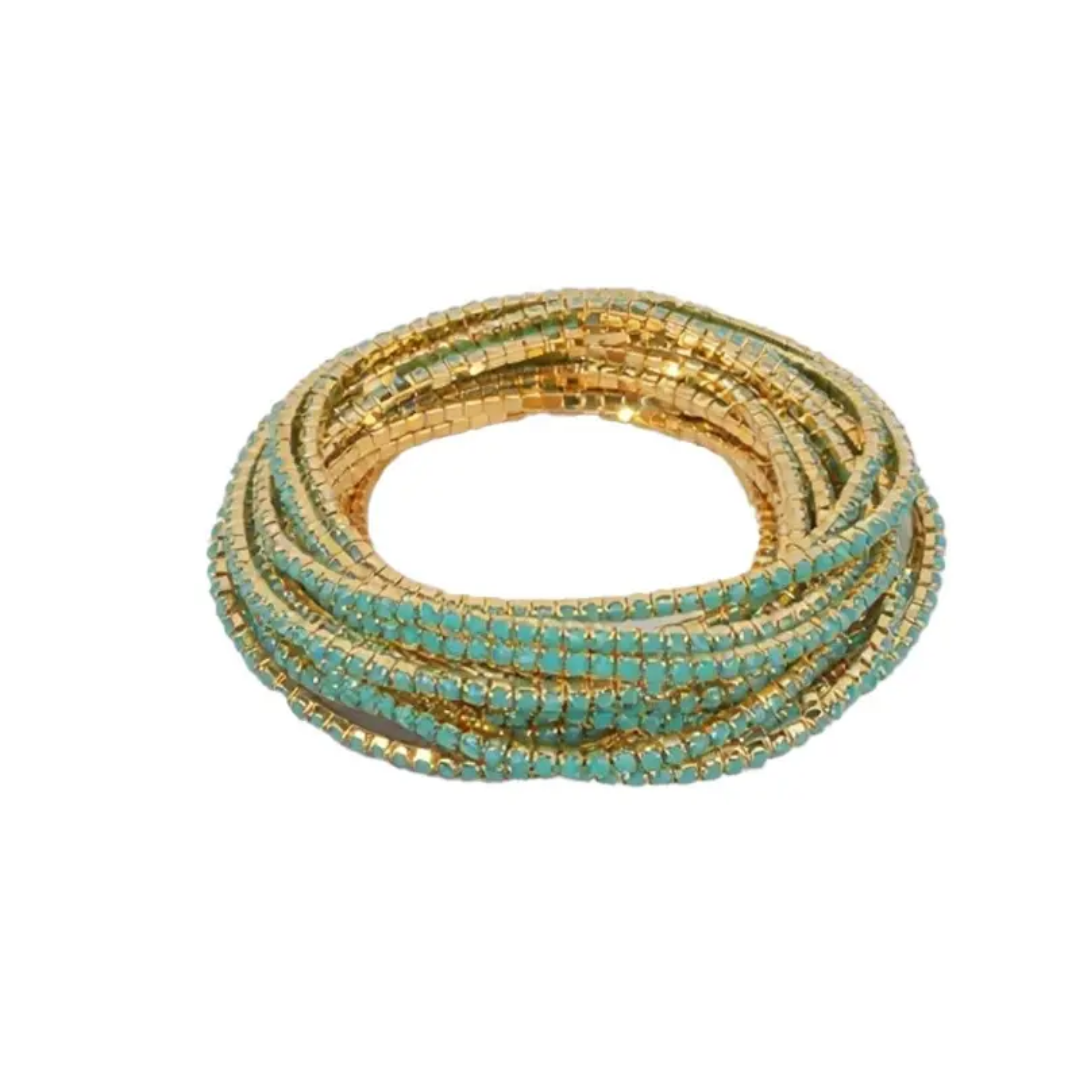 Popline Stack Bracelet – Turquoise Blue