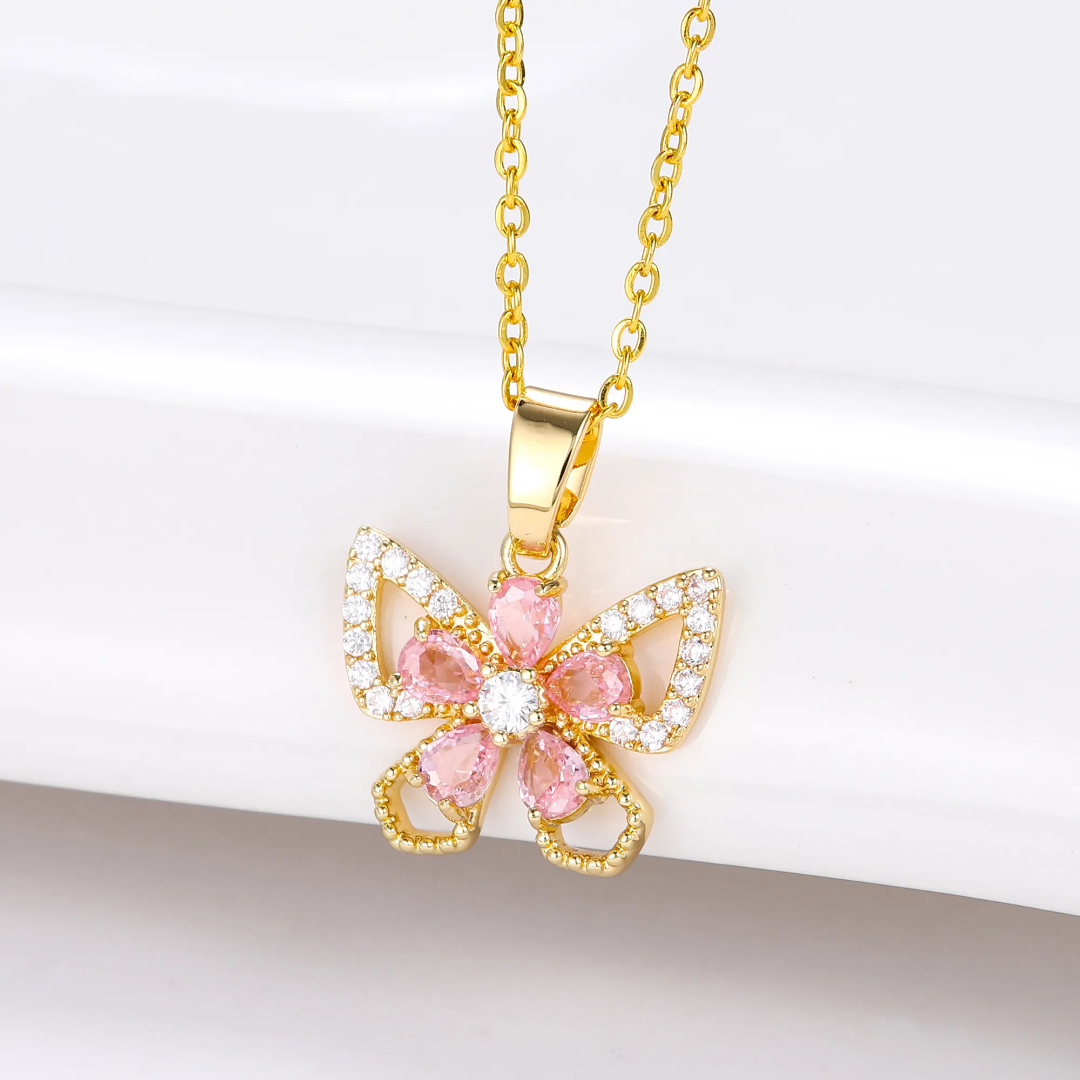 Butterfly Blossom Necklace
