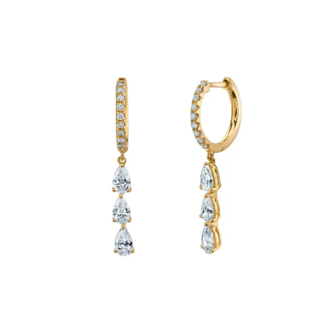 Trinity Pave Drops