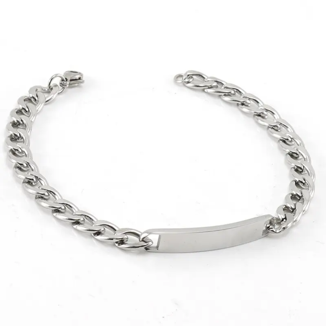Axis Bracelet – ID curb bracelet
