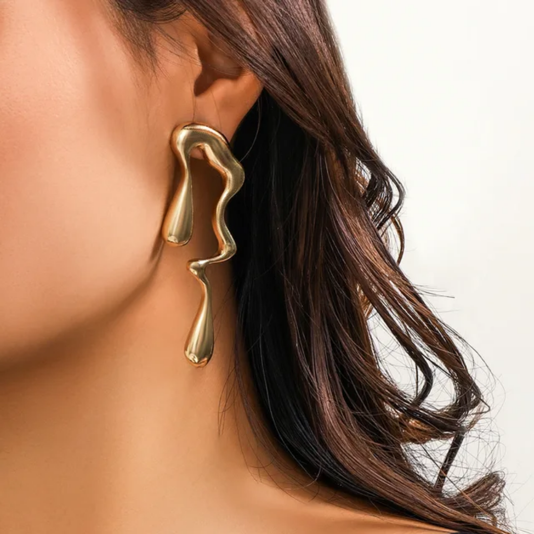 Molten Drop Earrings