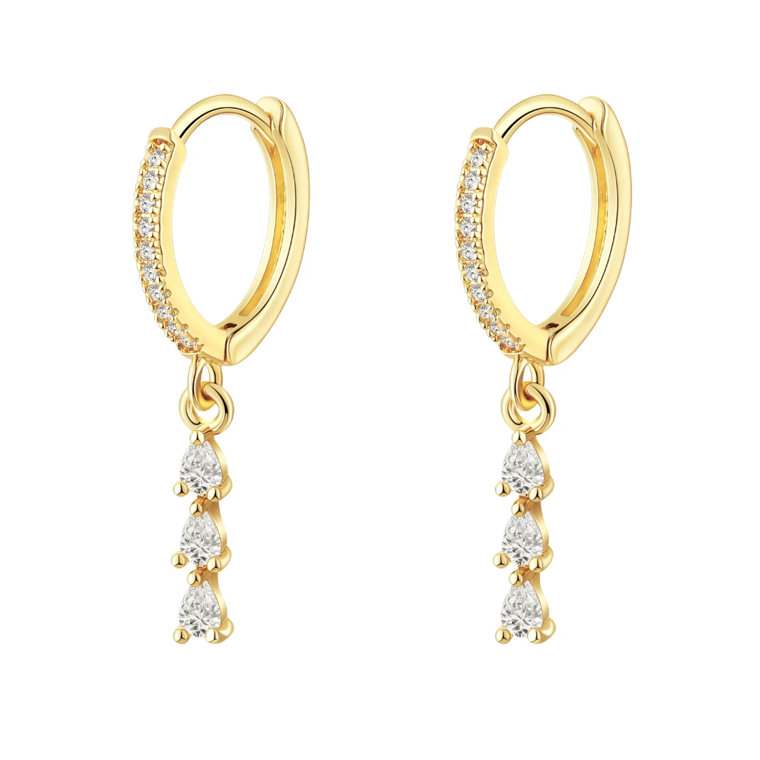 Trinity Pave Drops