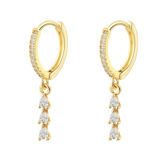 Trinity Pave Drops