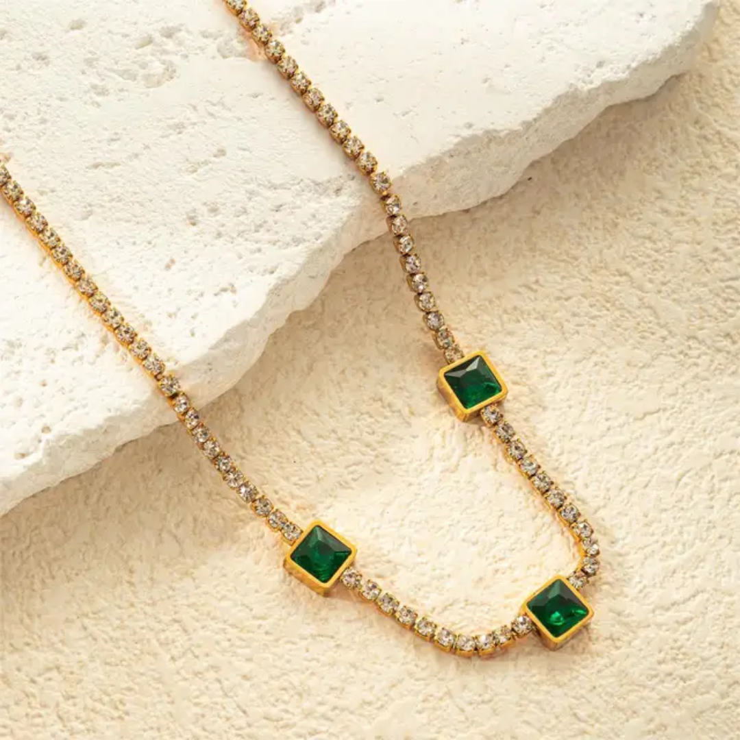 Green Serenade Necklace