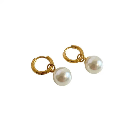 Classic Pearl Drop Earrings