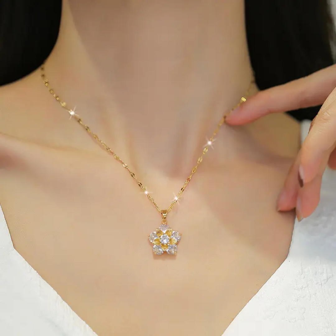 Seraphic Flower Necklace