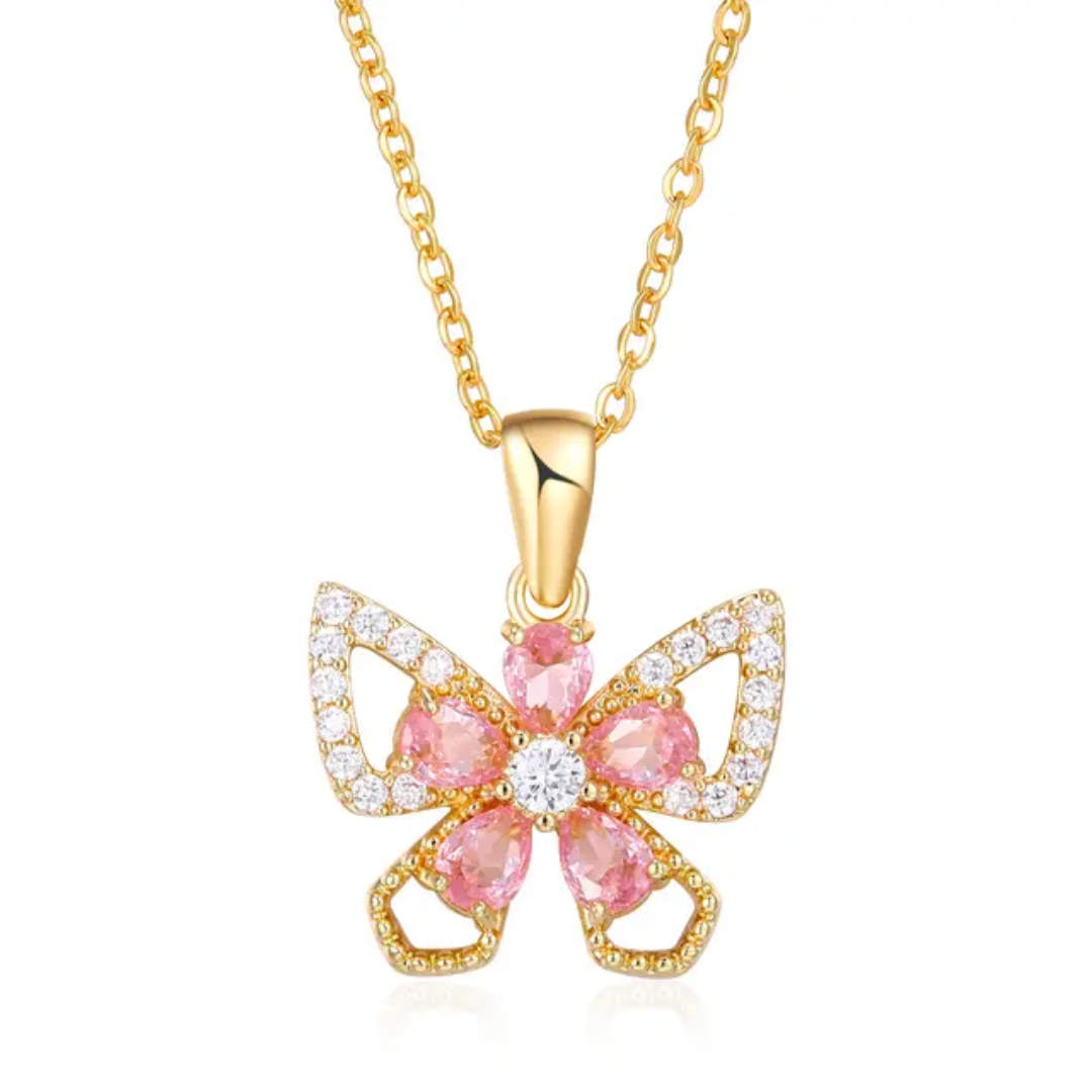 Butterfly Blossom Necklace