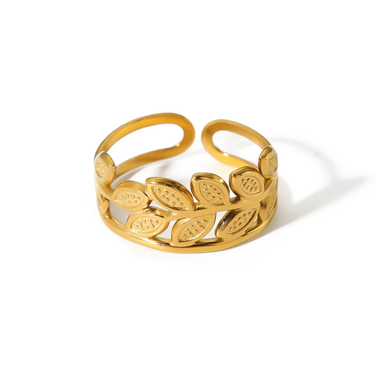 Whispering Leaves Ring