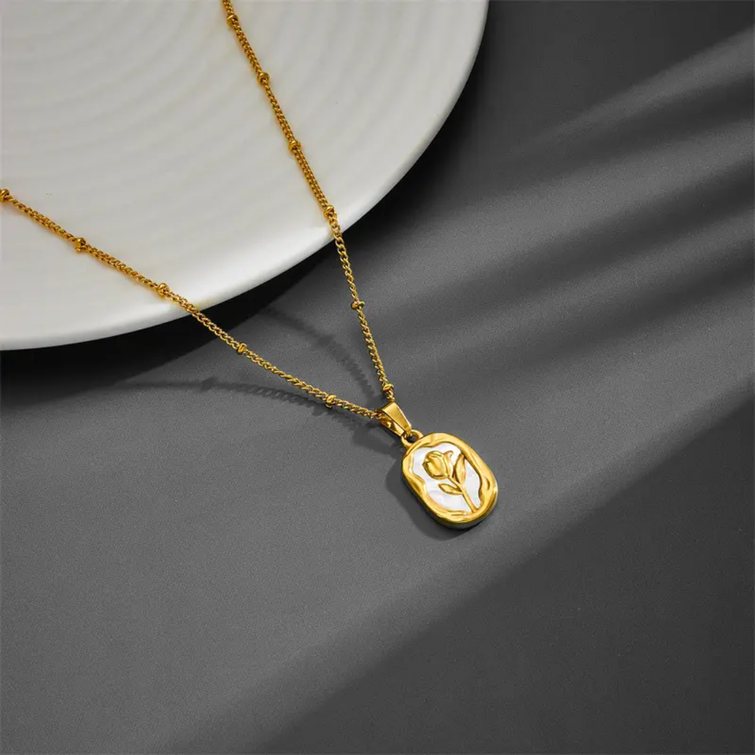 Treasured Rose Necklace