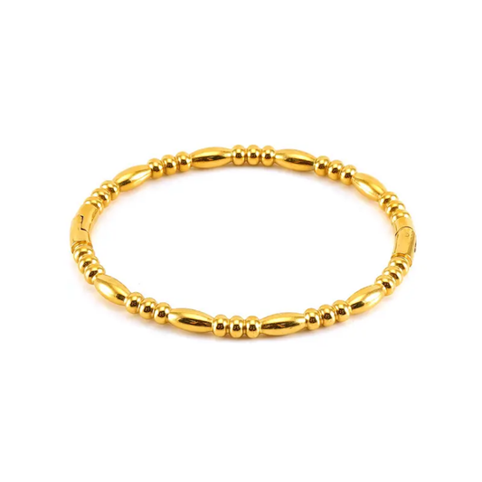 Nysa Golden Bangle