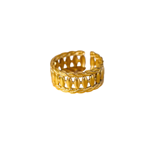 Braided Elegance Ring