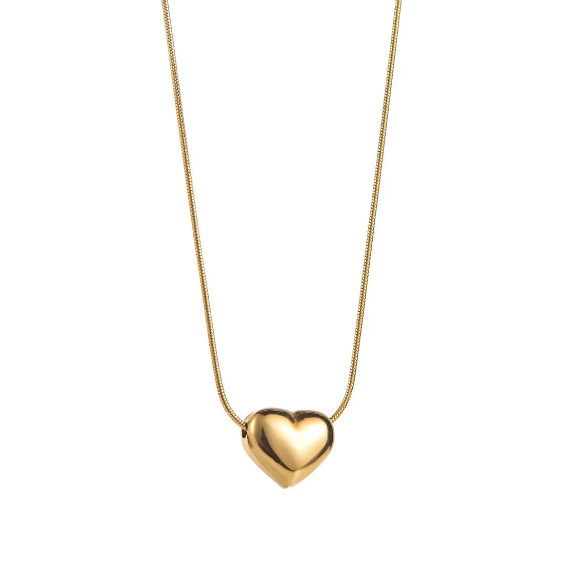 Threaded Heart Necklace
