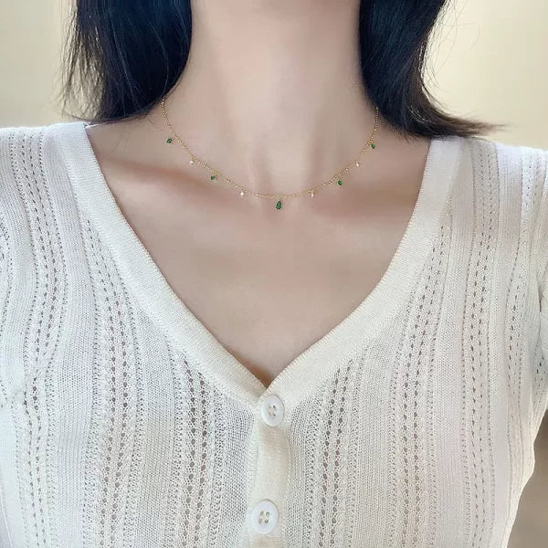 Emerald Mist Necklace