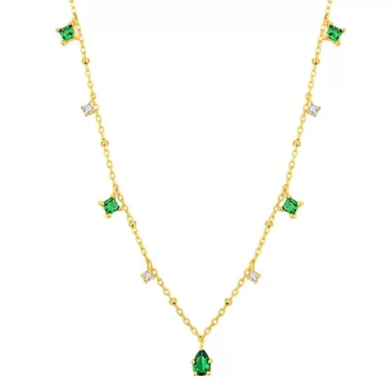 Emerald Mist Necklace