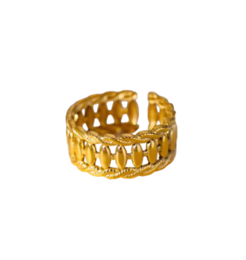 Braided Elegance Ring