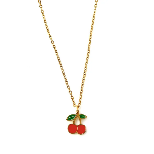 Cherry Charm Necklace