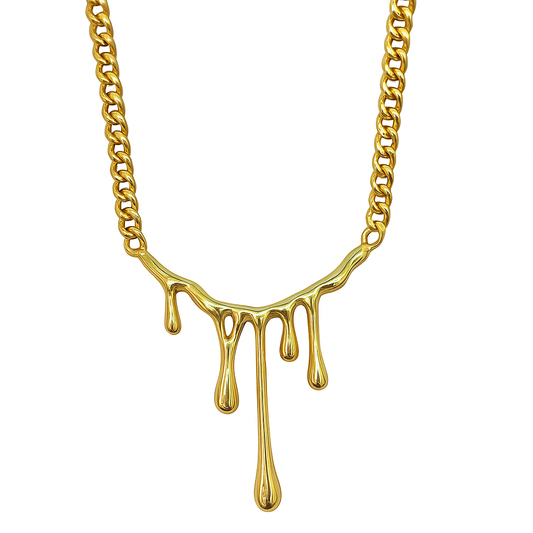Golden Drip Necklace