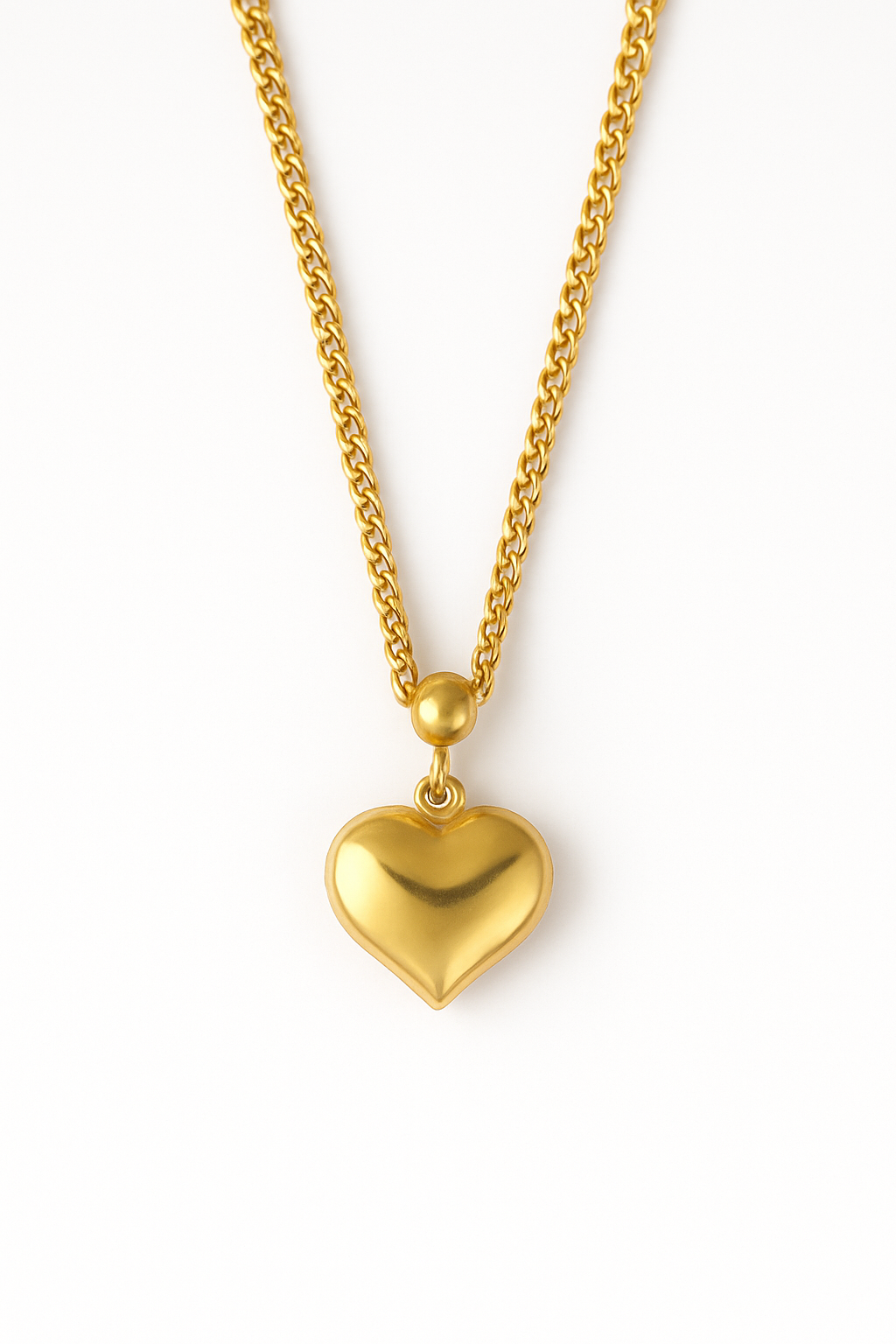 Golden Heart Delight Necklace
