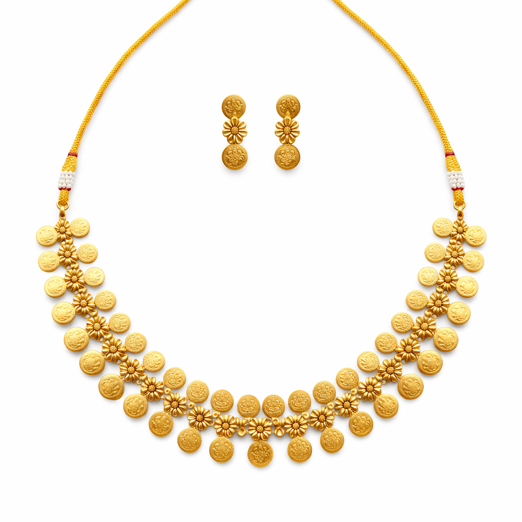 Charvi – Kasu Coin Necklace Set