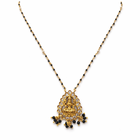 Gauri (गौरी) – Devi Motif Pendant Mangalsutra