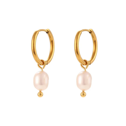 Jasmine Pearl Drop Earrings