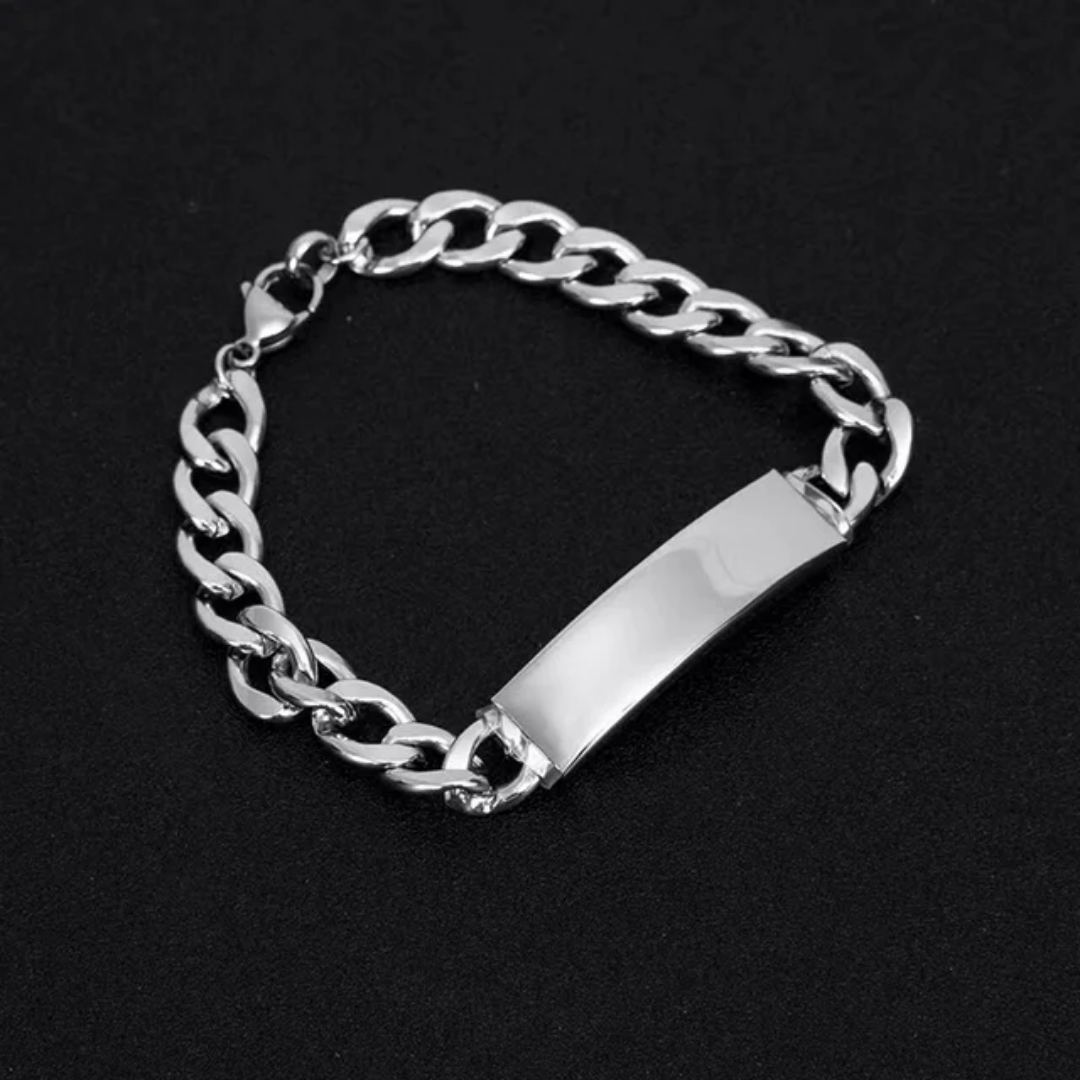 Axis Bracelet – ID curb bracelet
