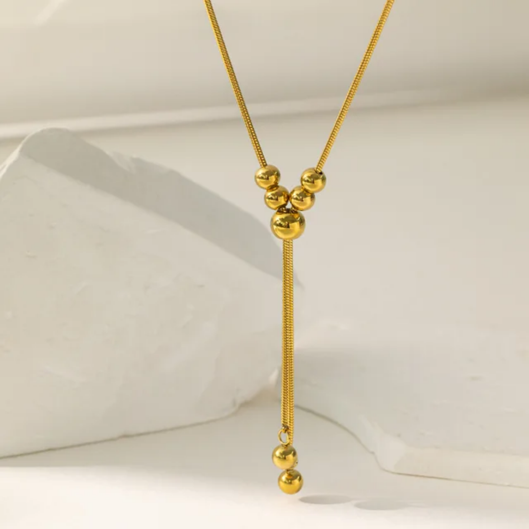 Bead Drop Necklace