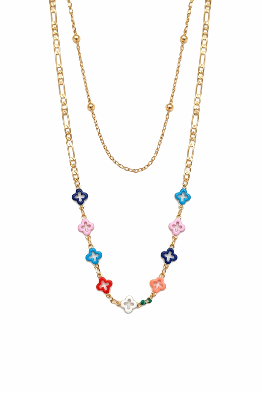 Colorbloom Clover Necklace