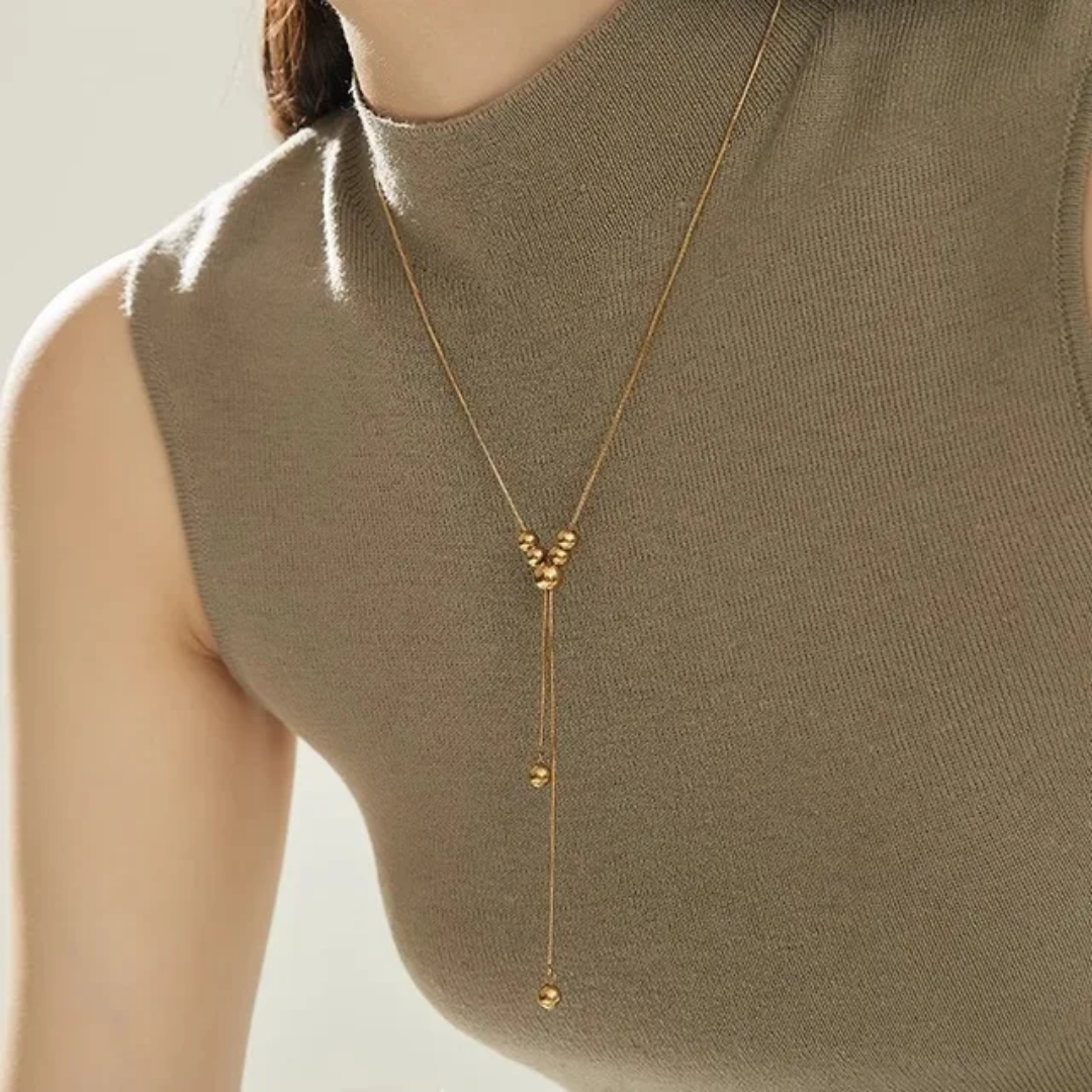 Bead Drop Necklace