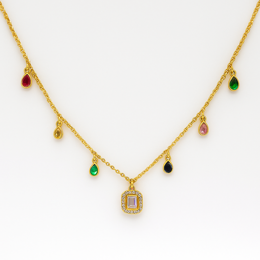 Rainbow Muse Necklace