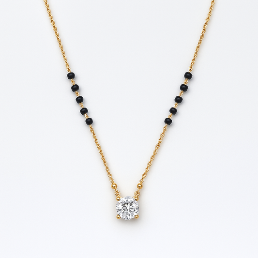 Kanika (कणिका) – Single Solitaire Mangalsutra