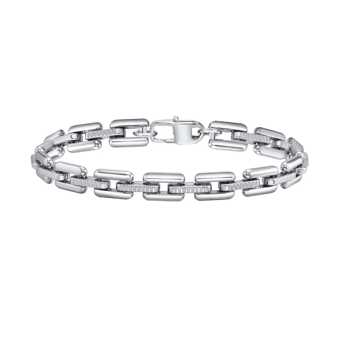 Bolt Bracelet – Rectangular link bracelet