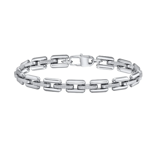 Bolt Bracelet – Rectangular link bracelet